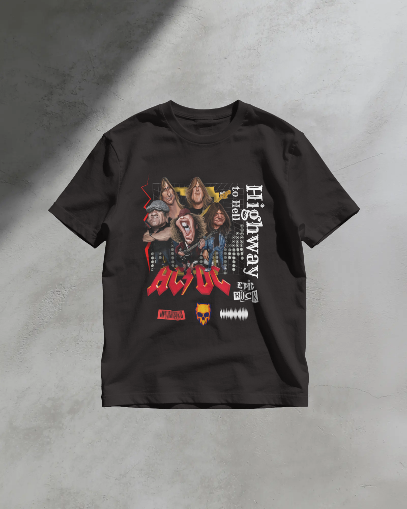 Classic Rock Band Graphic T-Shirt | Vintage Music & Rock Legend Fan Tee