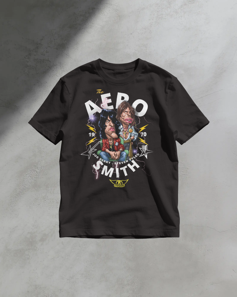 Vintage Rock Music Graphic T-Shirt | Classic Band-Inspired Retro Concert Tee