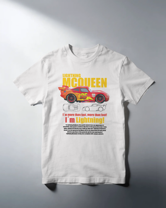 Kids Lightning Mcqueen shirts