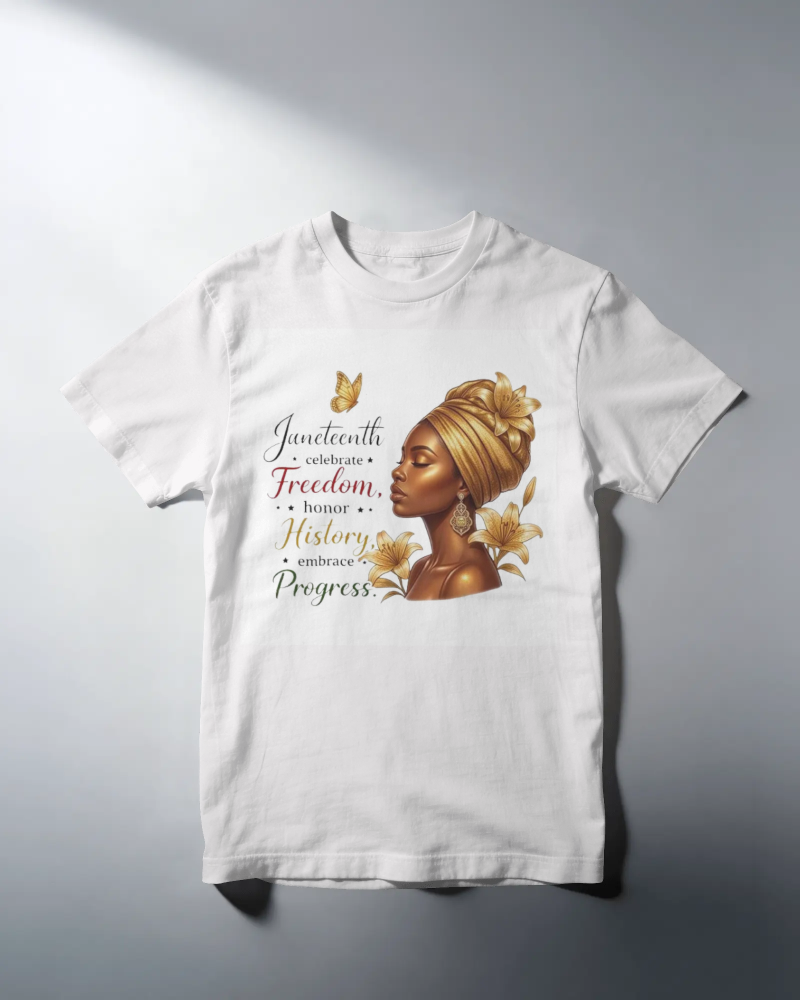 Juneteenth Freedom & Heritage Women's T-Shirt Collection