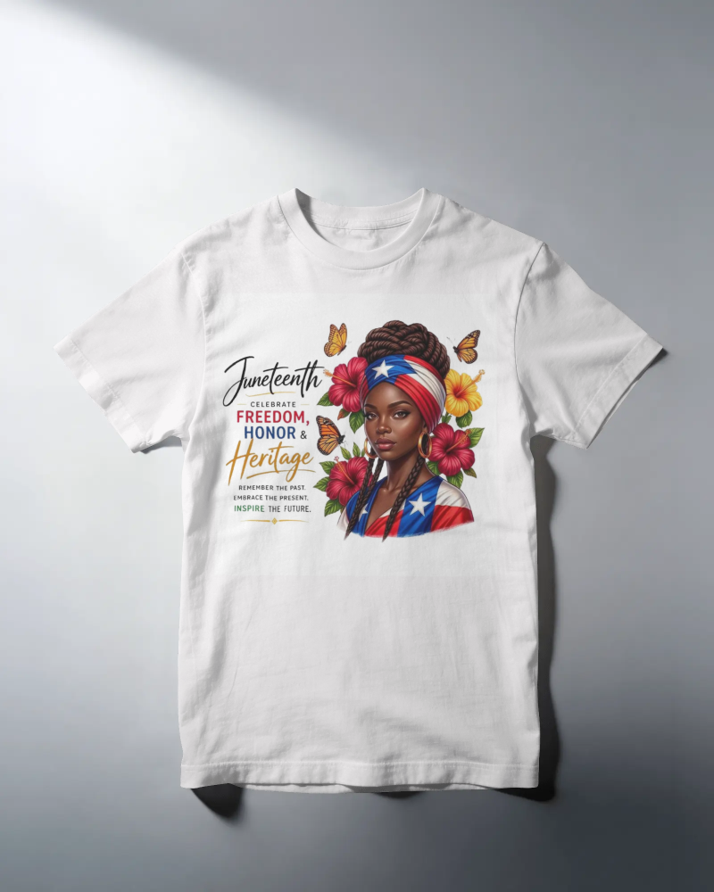 Juneteenth Freedom & Heritage Women's T-Shirt Collection