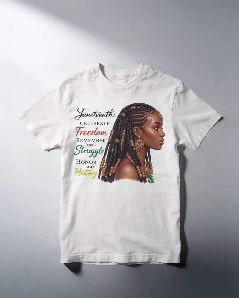 Juneteenth Freedom & Heritage Women's T-Shirt Collection