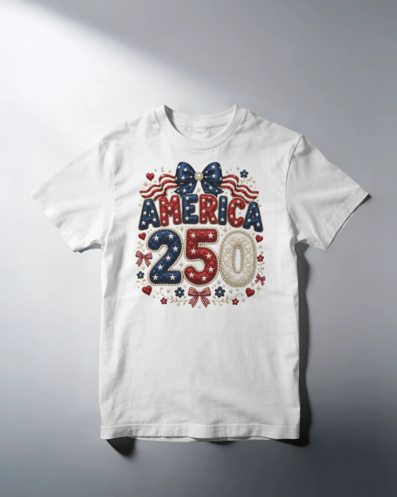America 250 Years of Freedom Patriotic T-Shirt Collection
