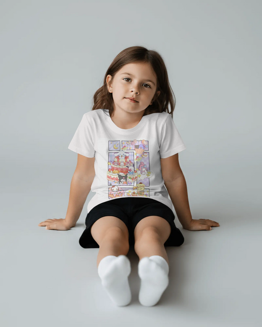 Cute Kawaii Character Kids T-Shirts