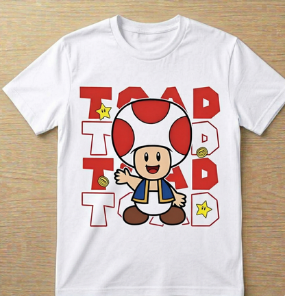 Mario Bross caracters tshirts