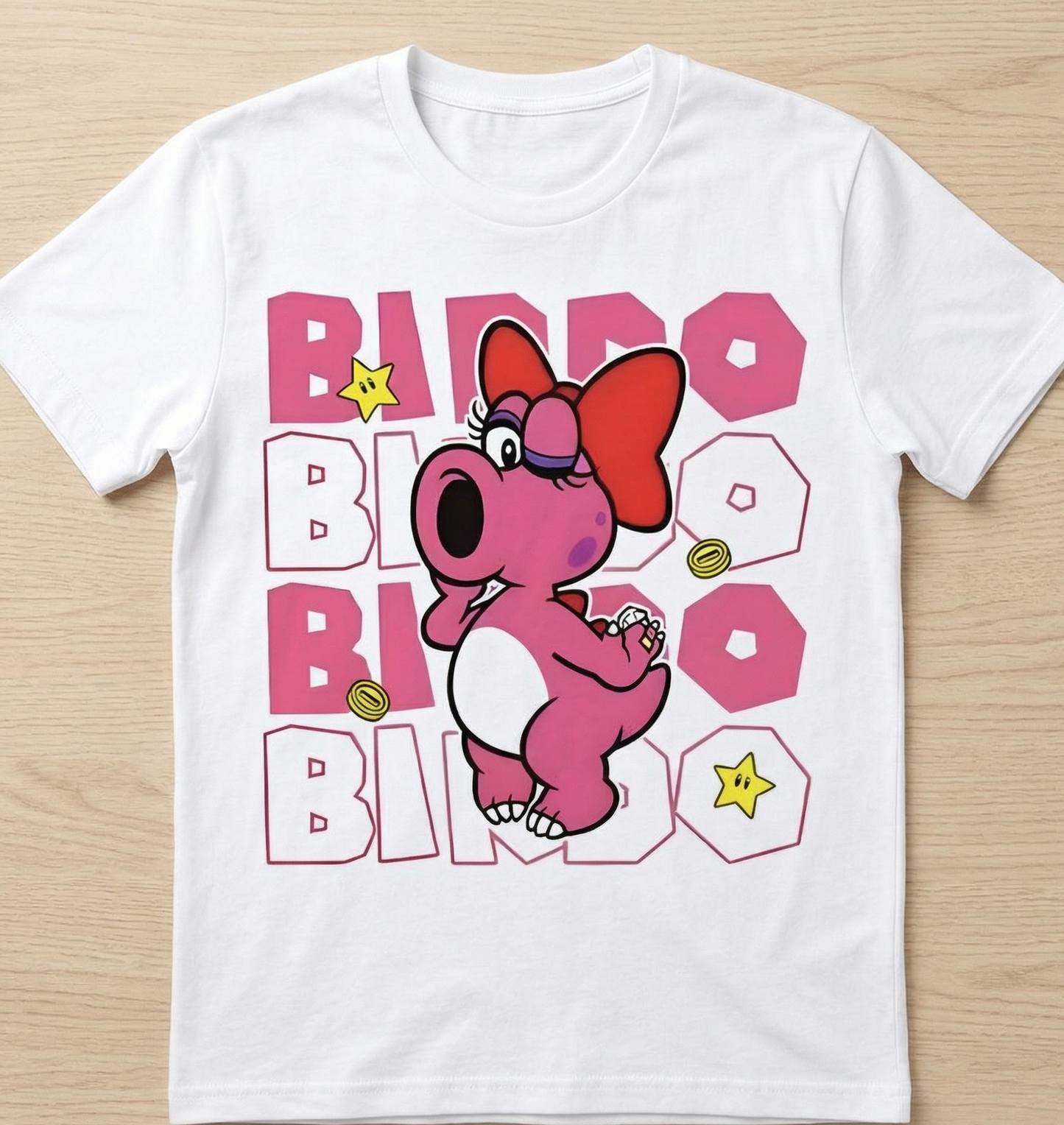 Mario Bross caracters tshirts