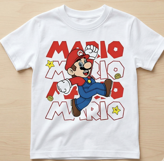 Mario Bross caracters tshirts