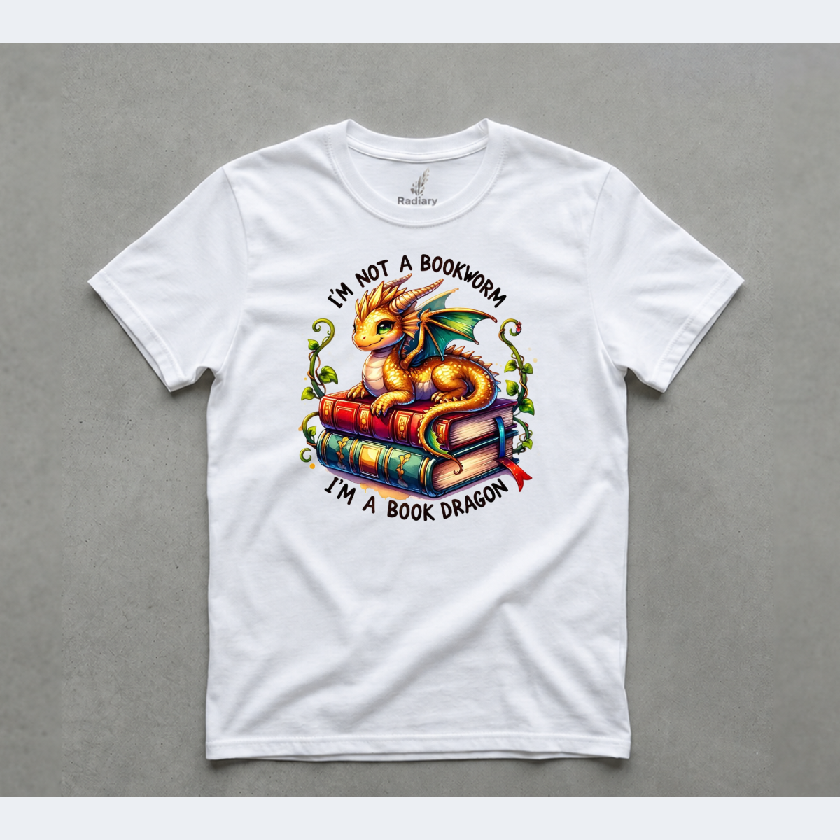Book Lover Graphic T-Shirt Collection | Reading, Dragons, Coffee & Fantasy Designs