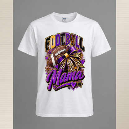 Football Mama T-Shirt – Game Day Mom Graphic Tee