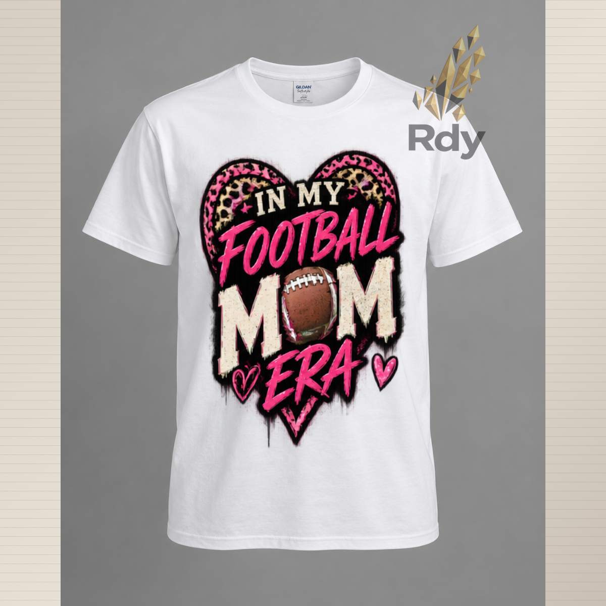 In My Football Mom Era T-Shirt – Game Day Graphic Tee