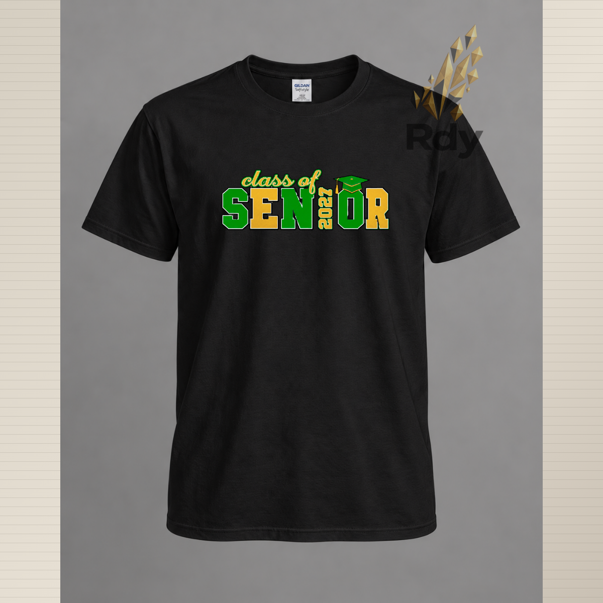 Senior 2027 Minimal Varsity Shirt – Class of 2027 Tee