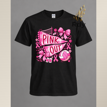 Pink Out T-Shirts – Breast Cancer Awareness Game Day Shirts