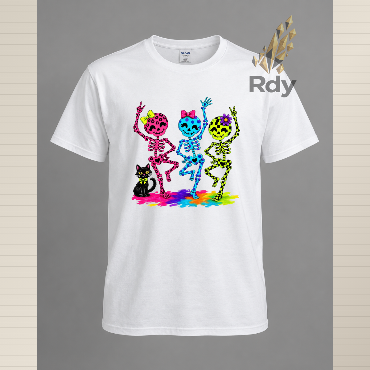 Colorful Halloween Graphic T-Shirts – Cute Spooky Tees