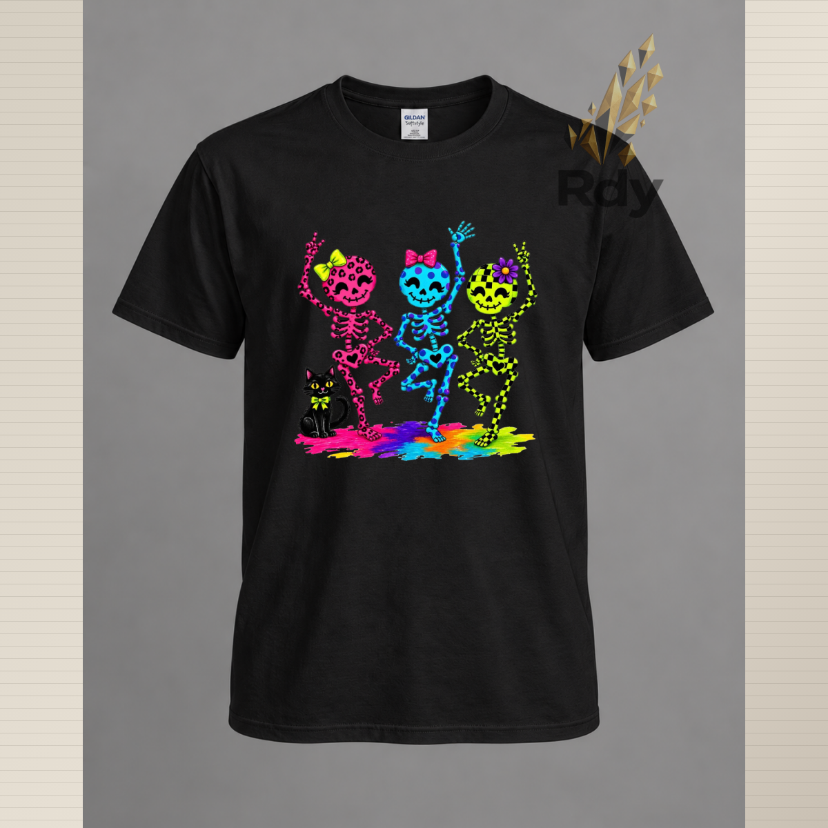 Colorful Halloween Graphic T-Shirts – Cute Spooky Tees
