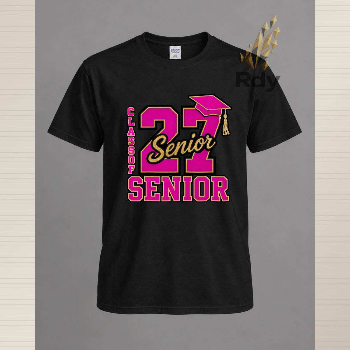 Senior 27 Varsity Graduation Shirt – Class of 2027 Tee