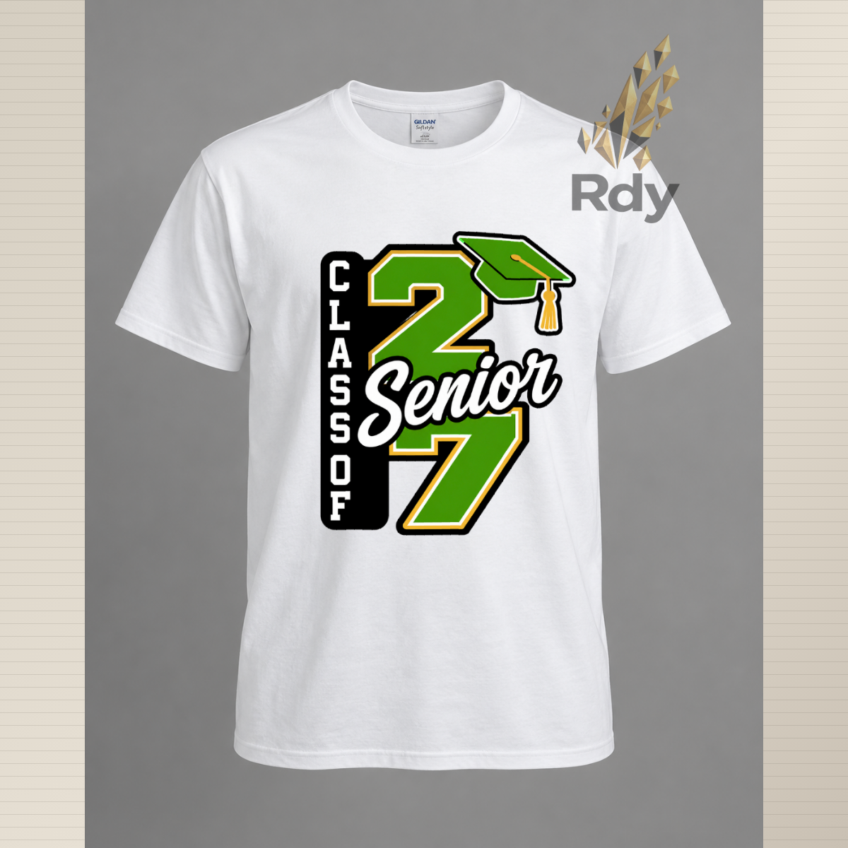 Class of 27 Senior Shirt – Graduation Cap Senior Tee