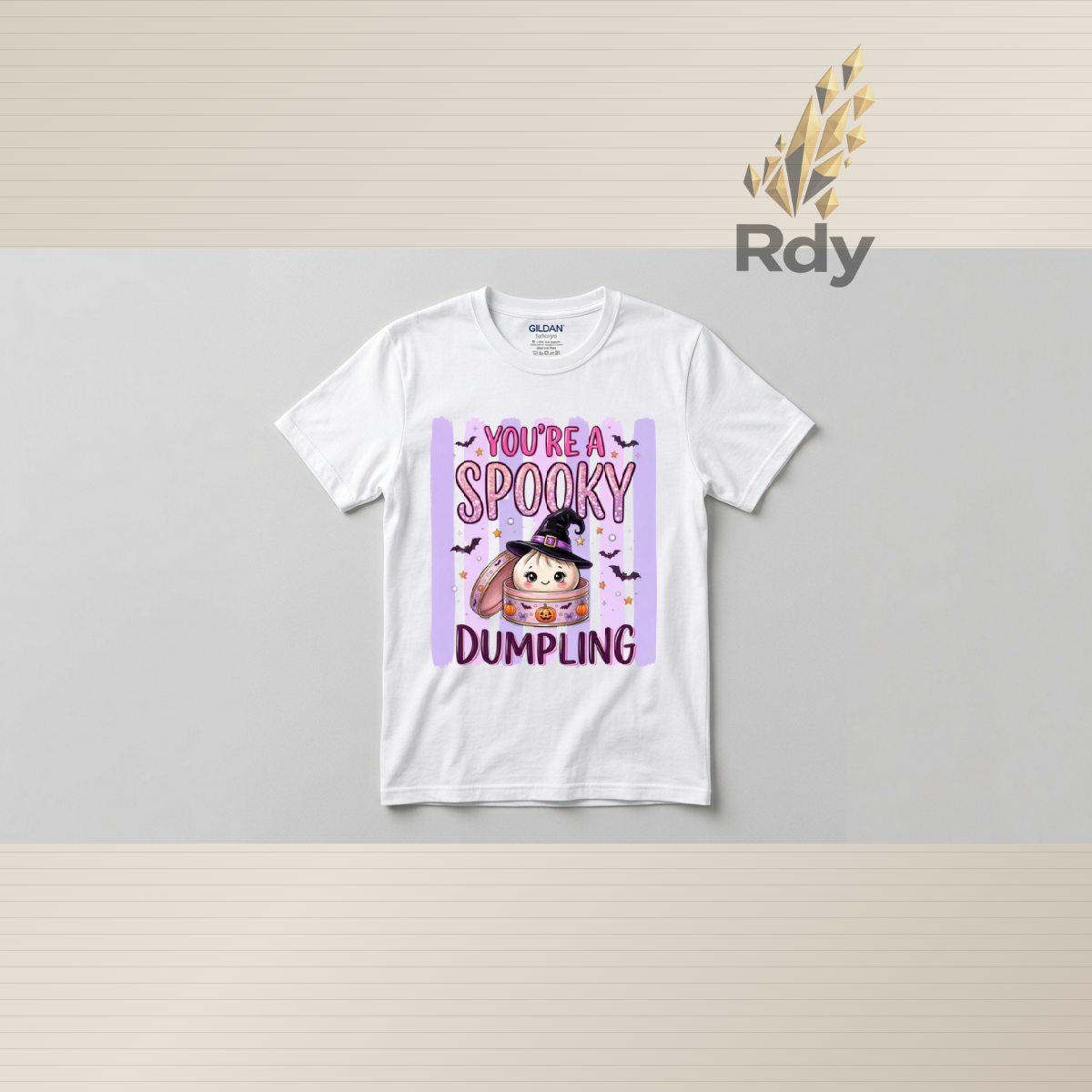 Kids Cute Halloween T-Shirts – Spooky Dumpling Collection