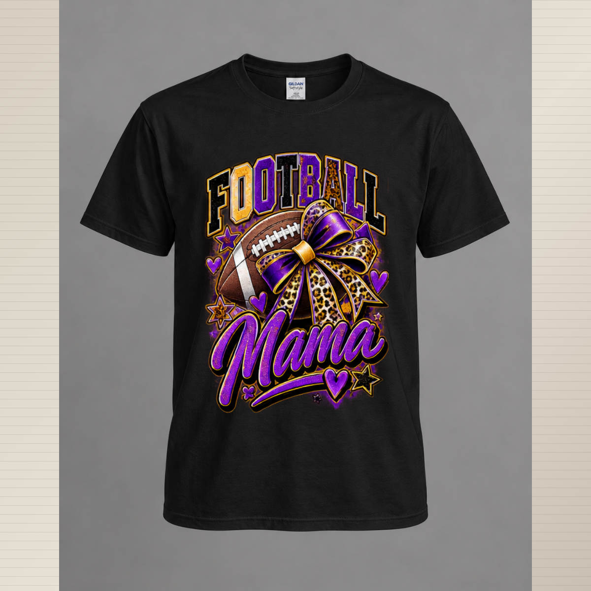Football Mama T-Shirt – Game Day Mom Graphic Tee