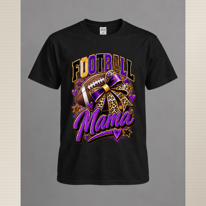 Football Mama T-Shirt – Game Day Mom Graphic Tee