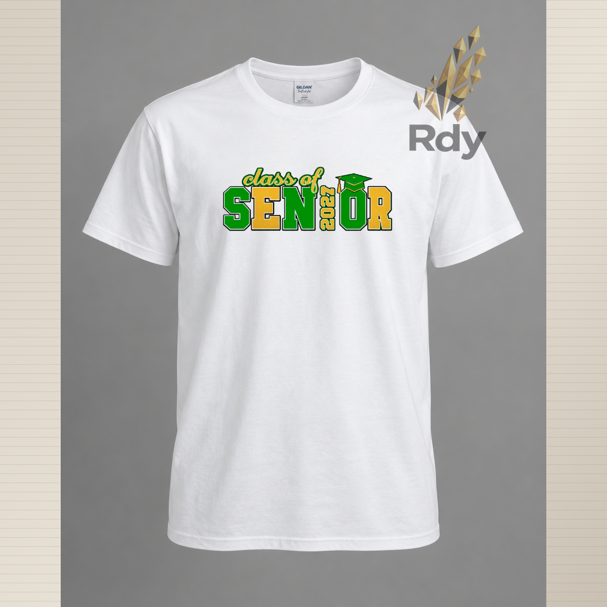 Senior 2027 Minimal Varsity Shirt – Class of 2027 Tee