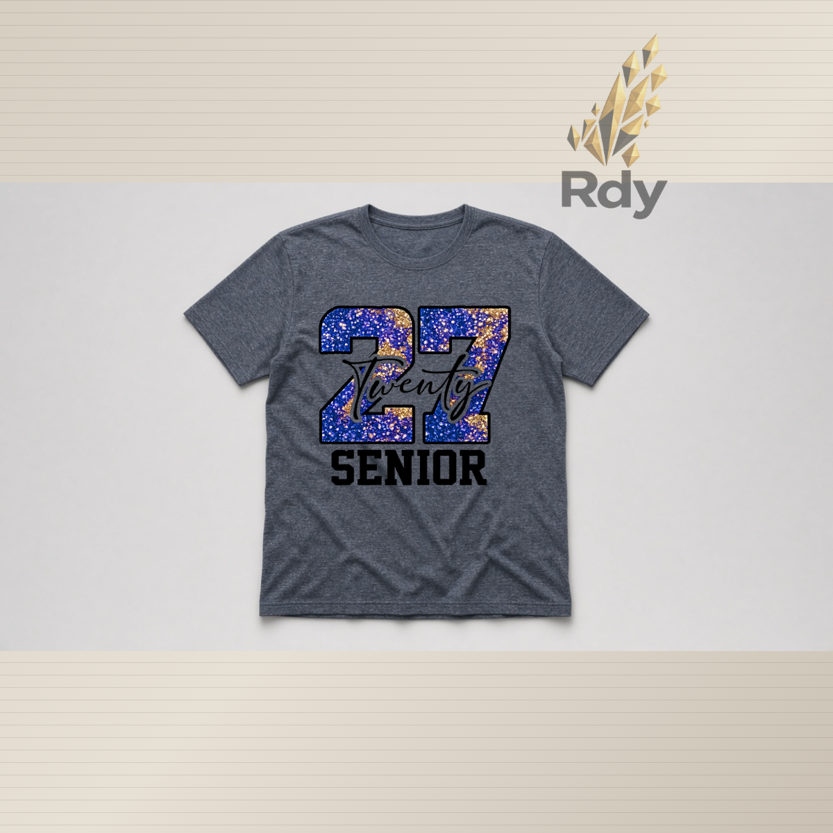 Twenty 27 Senior Shirt – Sparkle Style Graduation Tee
