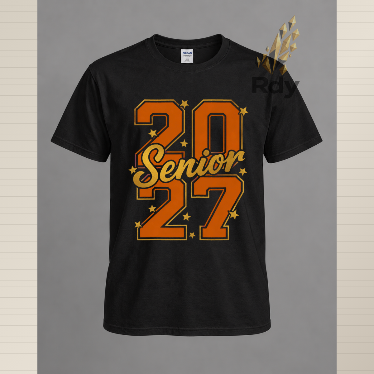 Senior 2027 Stars Graduation Shirt – Class of 2027 Tee