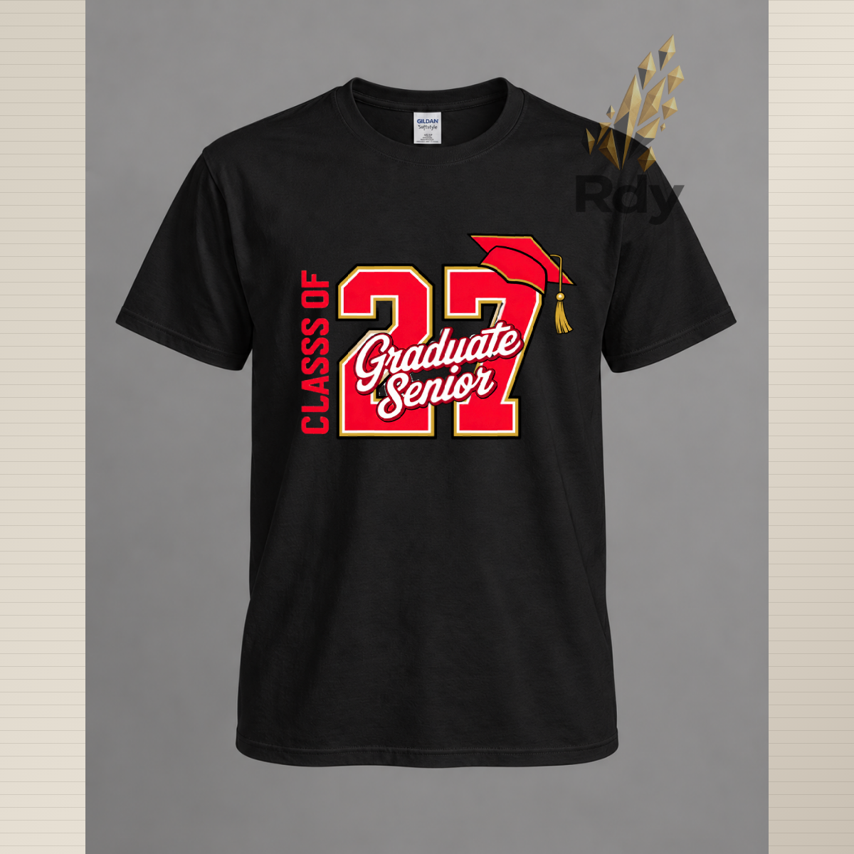 Graduate Senior 27 Shirt – Class of 2027 Graduation Tee