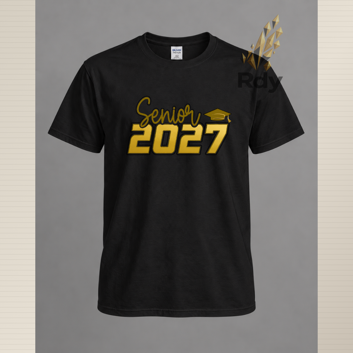 Senior 2027 Classic Graduation Shirt – School Spirit Tee