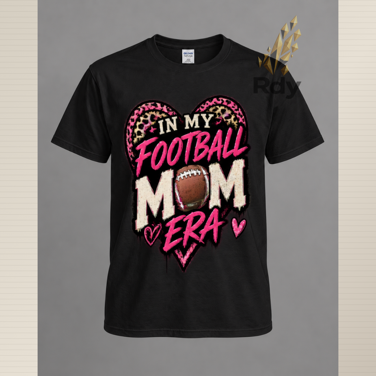 In My Football Mom Era T-Shirt – Game Day Graphic Tee