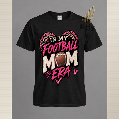 In My Football Mom Era T-Shirt – Game Day Graphic Tee