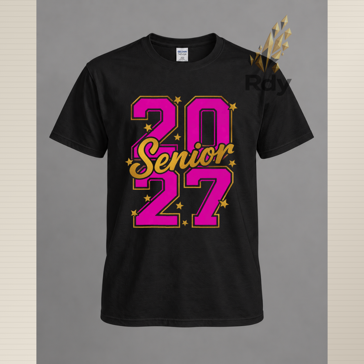 Senior 2027 Stars Graduation Shirt – Class of 2027 Tee