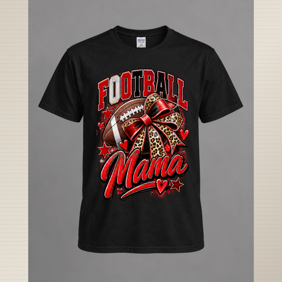 Football Mama T-Shirt – Game Day Mom Graphic Tee