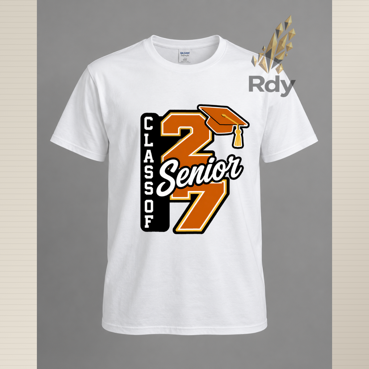 Class of 27 Senior Shirt – Graduation Cap Senior Tee