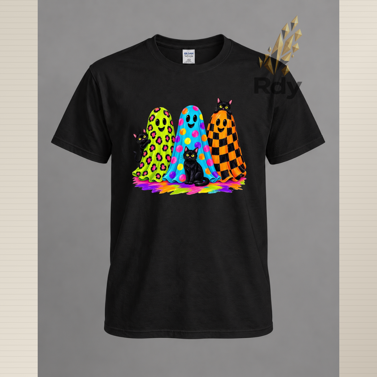 Colorful Halloween Graphic T-Shirts – Cute Spooky Tees