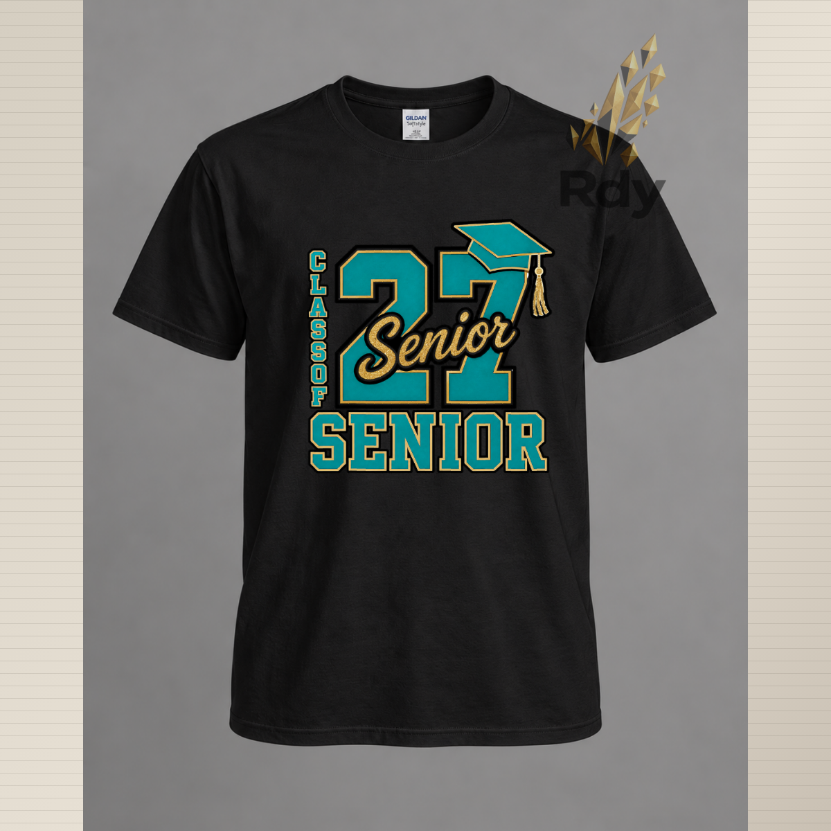 Senior 27 Varsity Graduation Shirt – Class of 2027 Tee