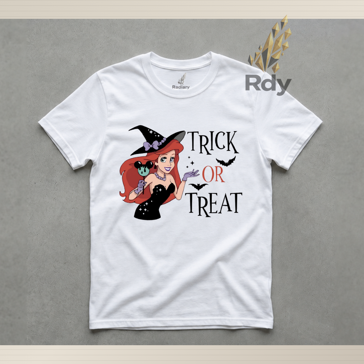Halloween Princess Witch T-Shirts – Kids & Women’s Spooky Designs