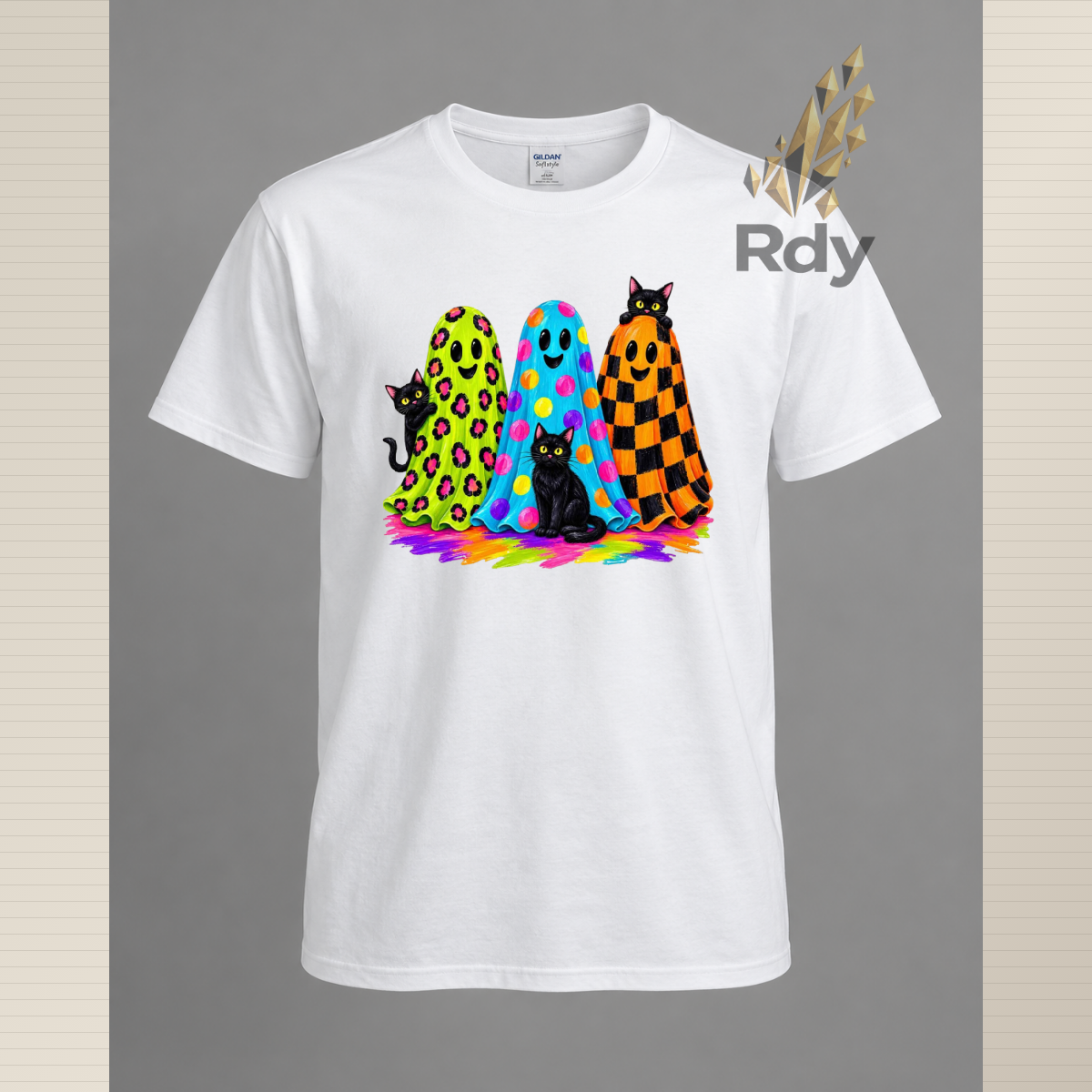 Colorful Halloween Graphic T-Shirts – Cute Spooky Tees