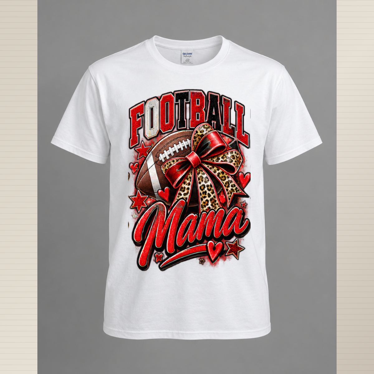Football Mama T-Shirt – Game Day Mom Graphic Tee
