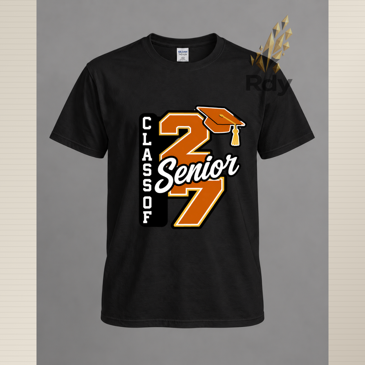 Class of 27 Senior Shirt – Graduation Cap Senior Tee