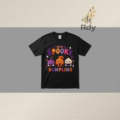 Kids Cute Halloween T-Shirts – Spooky Dumpling Collection