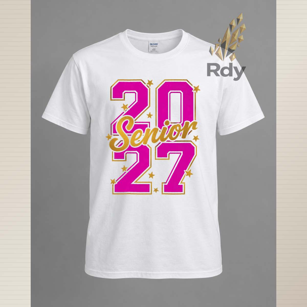Senior 2027 Stars Graduation Shirt – Class of 2027 Tee