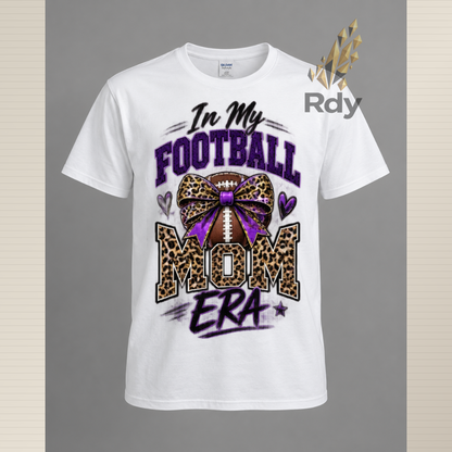 In My Football Mom Era T-Shirt – Game Day Graphic Tee