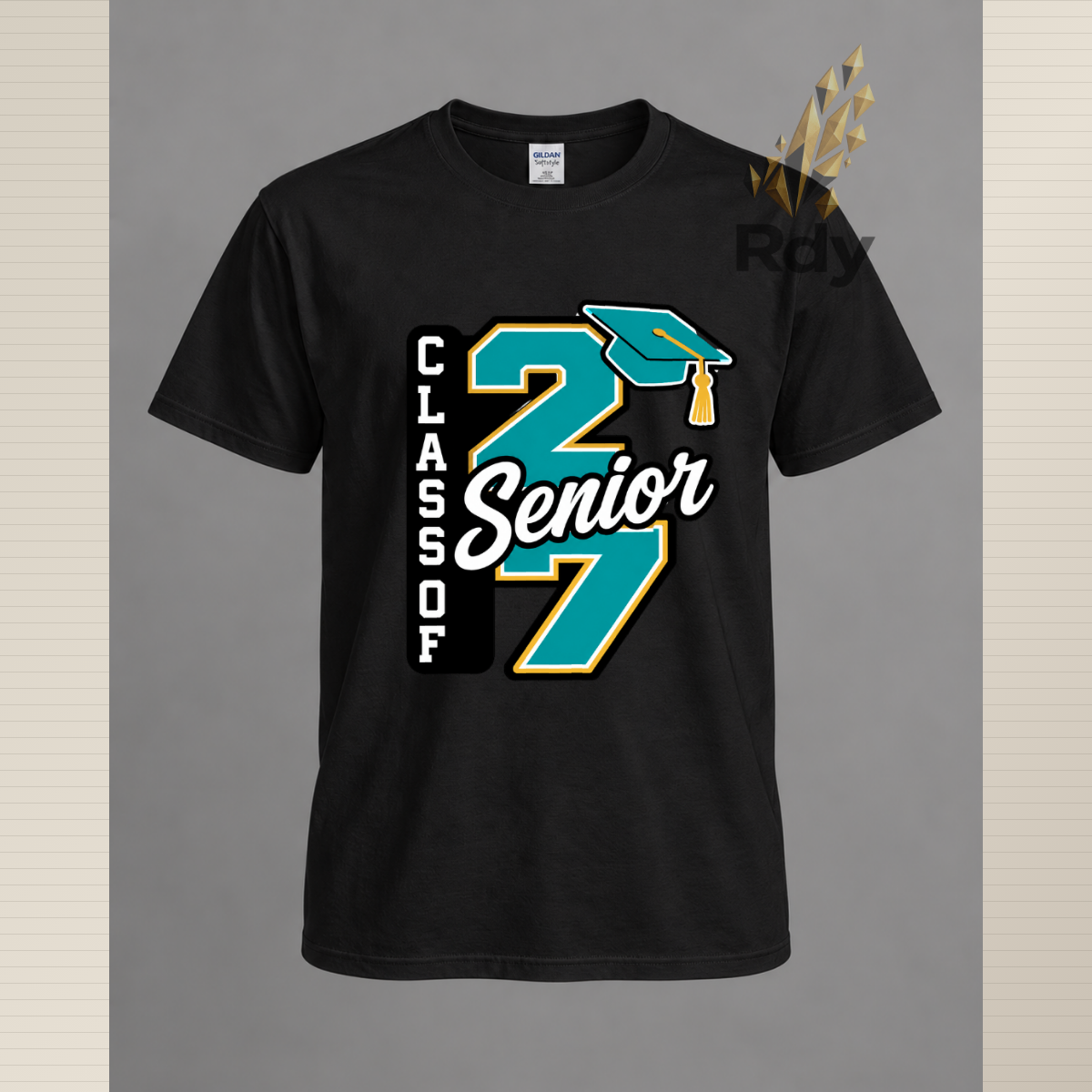 Class of 27 Senior Shirt – Graduation Cap Senior Tee