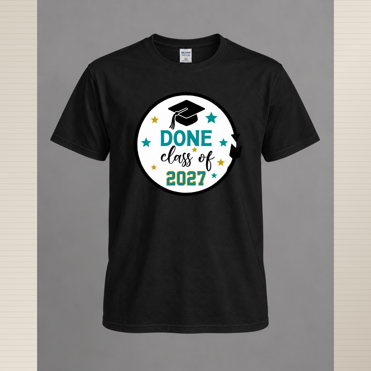 Done Class of 2027 Graduation Shirt – Funny Senior Tee
