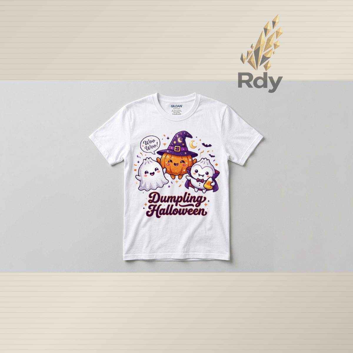 Kids Cute Halloween T-Shirts – Spooky Dumpling Collection