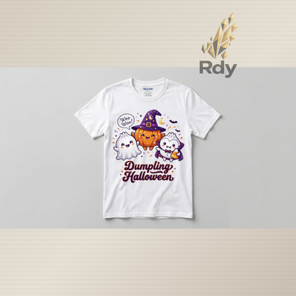 Kids Cute Halloween T-Shirts – Spooky Dumpling Collection