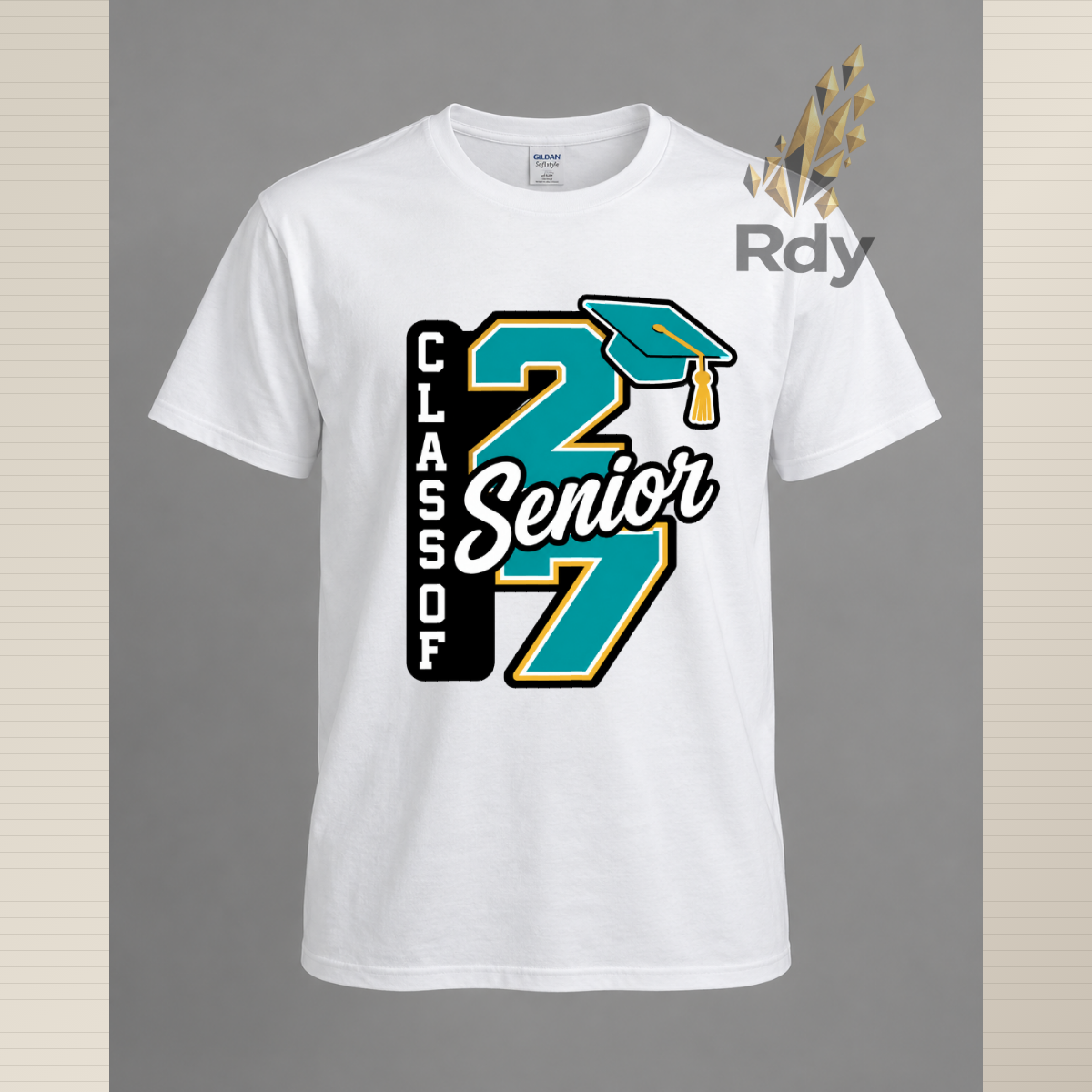 Class of 27 Senior Shirt – Graduation Cap Senior Tee