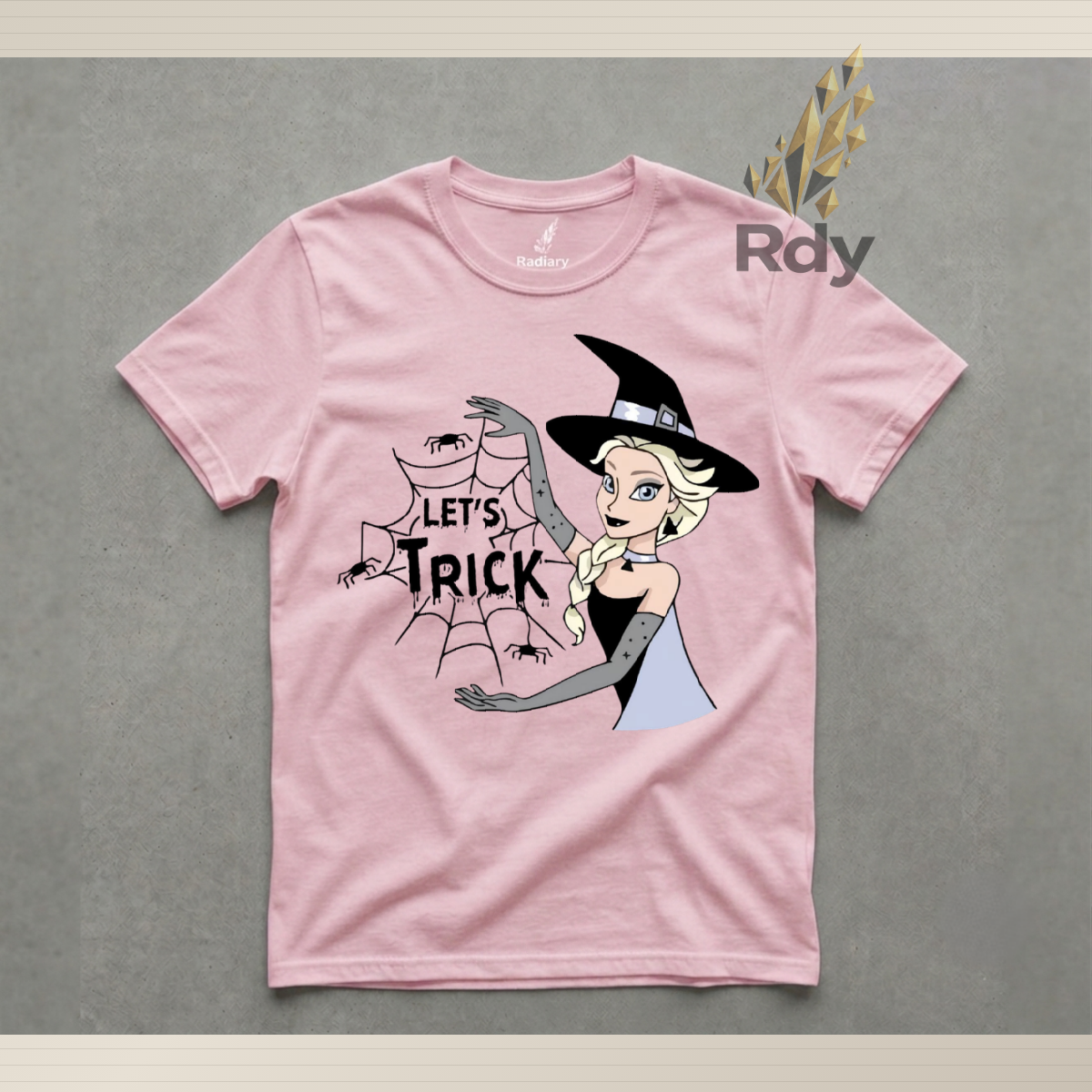 Halloween Princess Witch T-Shirts – Kids & Women’s Spooky Designs
