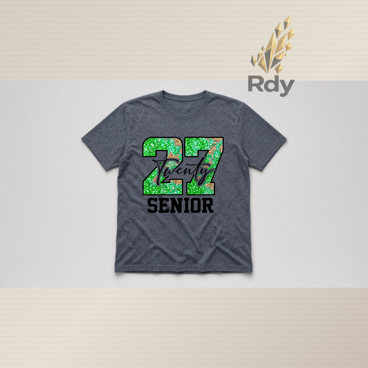Twenty 27 Senior Shirt – Sparkle Style Graduation Tee