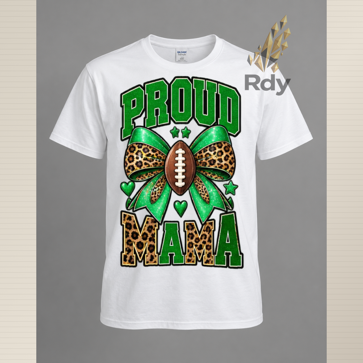 Proud Football Mama T-Shirt – Sports Mom Game Day Tee